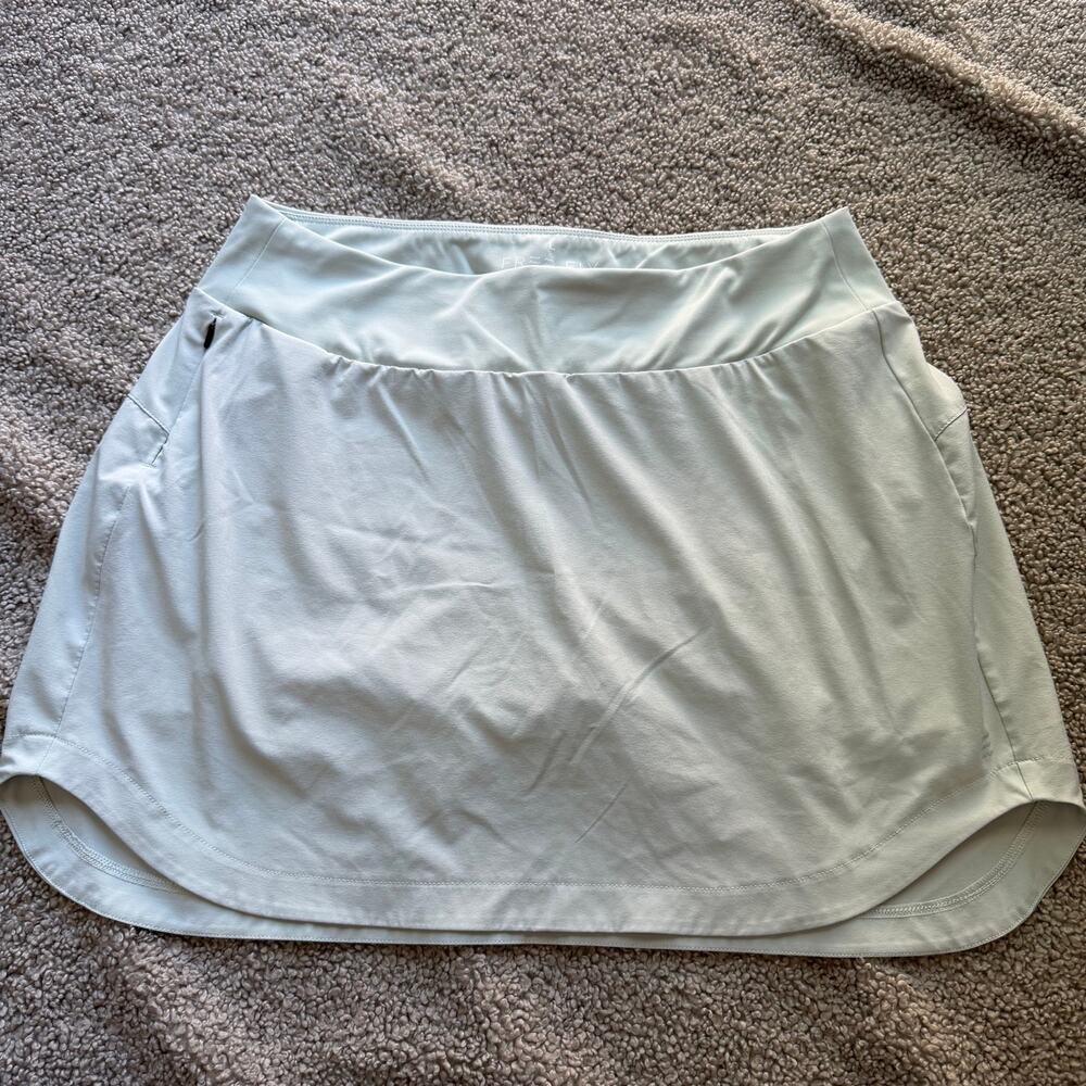 Free Fly Women’s Bamboo-Lined Breeze Active Skort - Long 15” Mint Green Size L